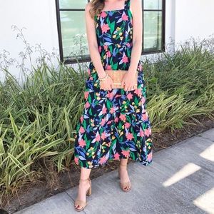 J. Crew Floral Maxi Dress